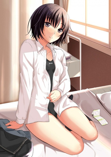 【短髪 二次エロ画像】すんごいエロいショートカットの女の子 17