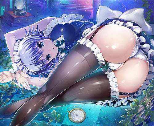大人っぽいガーターベルトで男を誘惑する女の子｜にじ｜ 21
