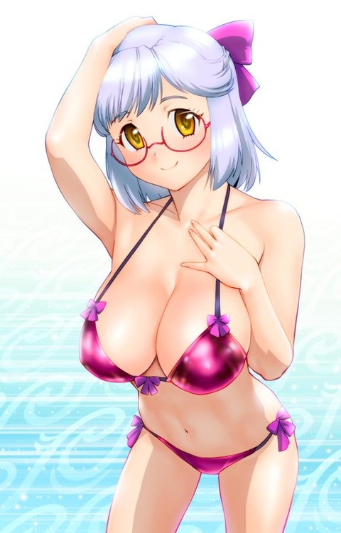 巨乳でメガネの女の子 11
