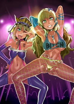 エッチすぎてウッほ〜いってなるギャルのボディー（二次エロ画像） 22