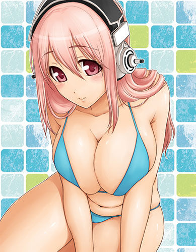 水着：写真っぽいビキニの女の子の二次エロ画像まとめ 4