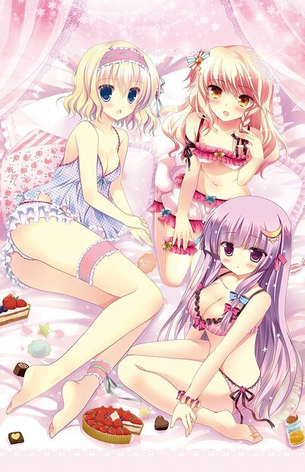 女の子のパジャマ姿がエロくて萌える二次画像 8