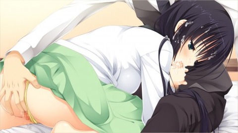 ラブジュースでオマンコ濡れ濡れの愛液ダラダラ垂らした女の子二次エロ画像 34