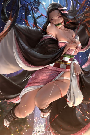 hentai_竈門禰豆子_erotic-images52
