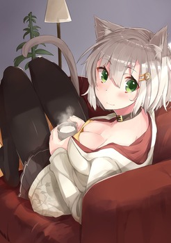 ケモミミとの組み合わせが◎なエロ画像 19