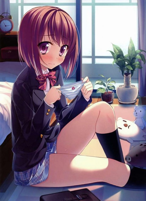 体育座りでチョコんと座ってる女の子 9