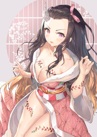 hentai_竈門禰豆子_erotic-images86