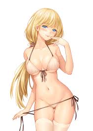 金髪美少女がえっちな顔で待ってまーす（二次エロ画像） 28
