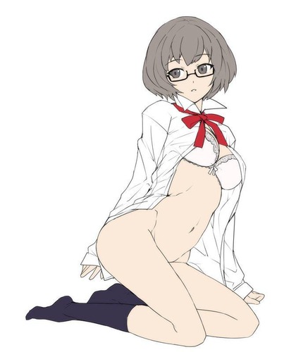 メガネの女の子に激萌！！めっちゃヌケる二次エロ画像まとめ 38