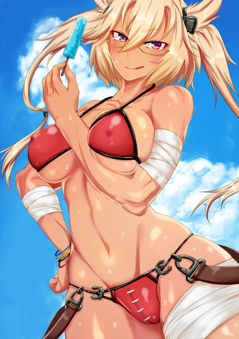 オレのエロかわな二次彼女を貼る（エッチ画像） 34