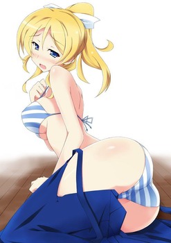 【ラブライブ】絢瀬 絵里ちゃんの剥ぎコラ、エロ画像まとめ 68