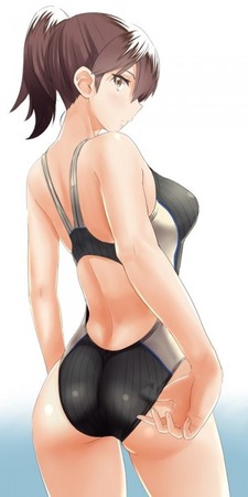 スレンダーな美少女がえっちすぎて困る二次エロ画像 27