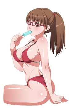 アニメ：「それでも町は廻っている」辰野俊子のムチムチでエッチな身体の二次エロ画像 17