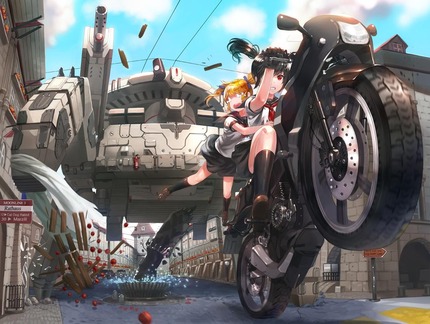 （エロあり）バイク系女子の画像まとめ 21