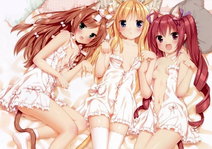 モンムス：獣耳娘、色んな獣の耳がついてる女のこのエロ画像 PART 15 17