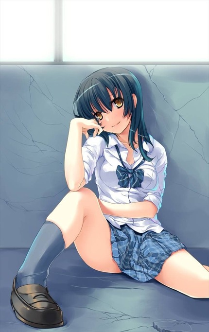 淫乱ビッチ女子の二次エロ画像 4