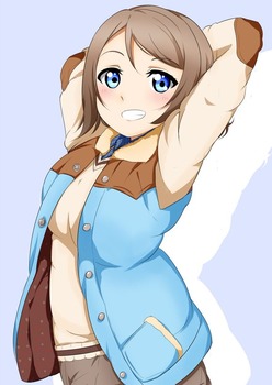アニメ：「ラブライブ！サンシャイン!!」渡辺曜ちゃんの抱き心地良さそうなムチムチボディと巨乳おっぱい（二次エロ画像） 22