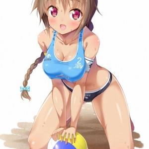 スレンダーな美少女がえっちすぎて困る二次エロ画像 10