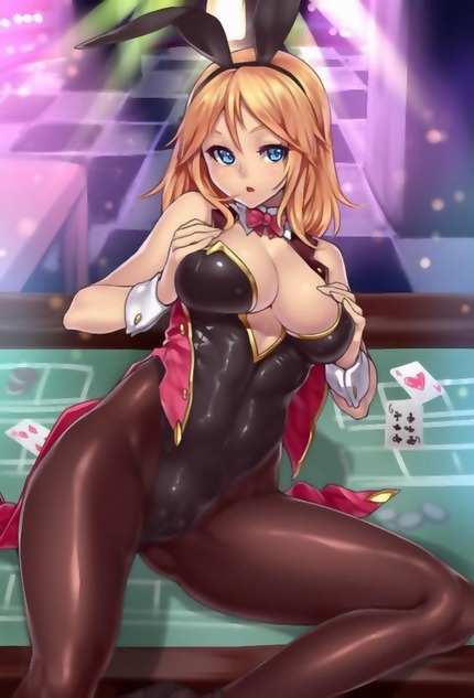 （うさ耳、バニー）かわいいバニーちゃんたちのエロ画像１５ 15
