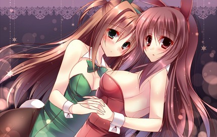 （うさ耳、バニー）かわいいバニーちゃんたちのエロ画像１６ 17