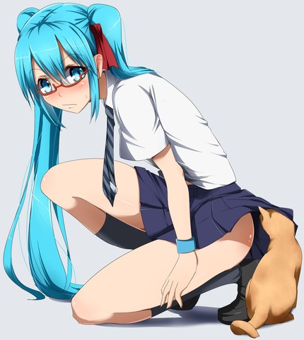 メガネの女の子に激萌！！めっちゃヌケる二次エロ画像まとめ 5
