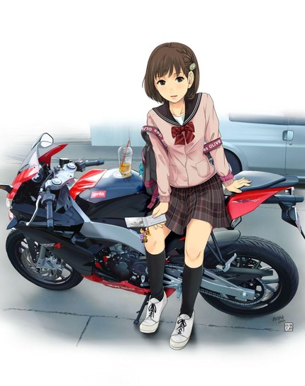 （エロあり）バイク系女子の画像まとめ 6