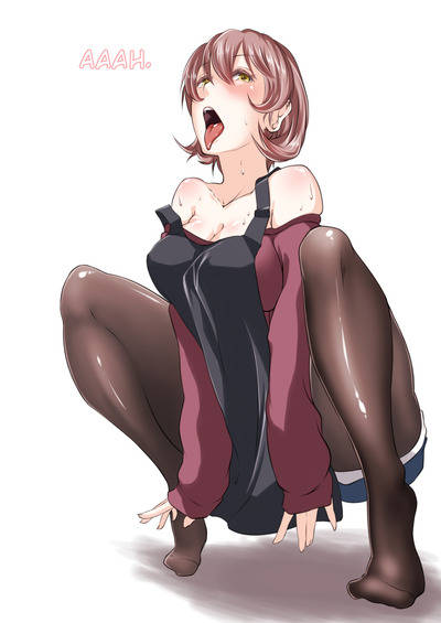 口内：その大きな口に、全部ぶちまけてやりたい大きく口開いた女 51