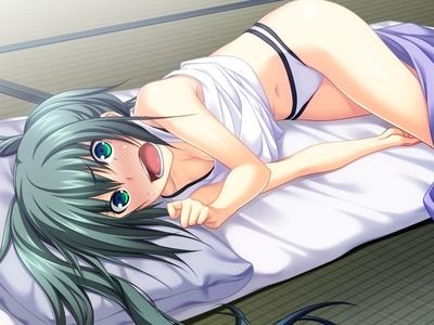 恥ずかしい顔でこっちをみてる女の子 2