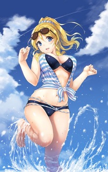 【ラブライブ】絢瀬 絵里ちゃんの剥ぎコラ、エロ画像まとめ 61