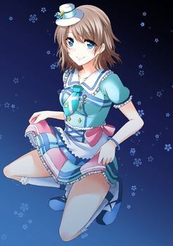 アニメ：「ラブライブ！サンシャイン!!」渡辺曜ちゃんの抱き心地良さそうなムチムチボディと巨乳おっぱい（二次エロ画像） 6