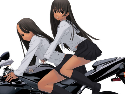 （エロあり）バイク系女子の画像まとめ 24