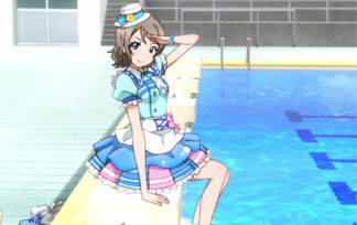 アニメ：「ラブライブ！サンシャイン!!」渡辺曜ちゃんの抱き心地良さそうなムチムチボディと巨乳おっぱい（二次エロ画像） 19