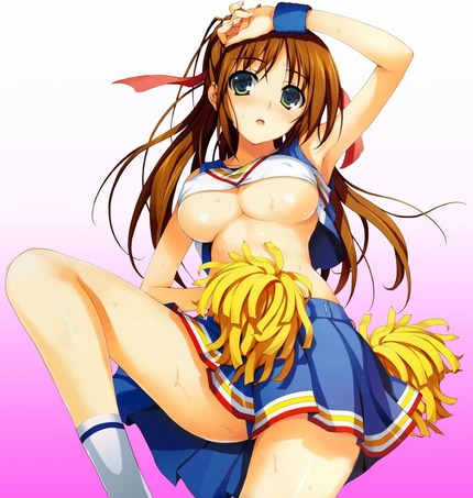チアガールコスが可愛すぎるえっちな美少女の二次えろ画像まとめ 18