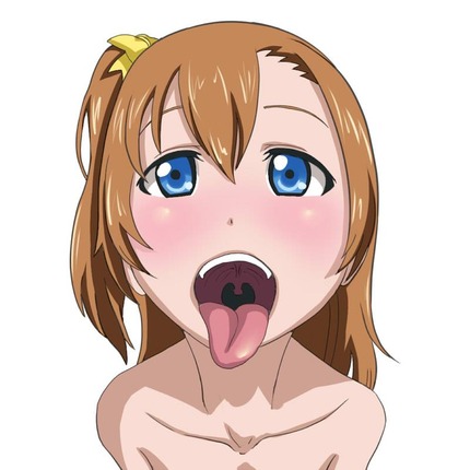 口内：その大きな口に、全部ぶちまけてやりたい大きく口開いた女