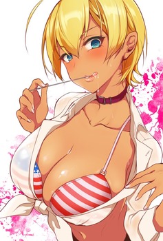 金髪美少女がえっちな顔で待ってまーす（二次エロ画像） 16