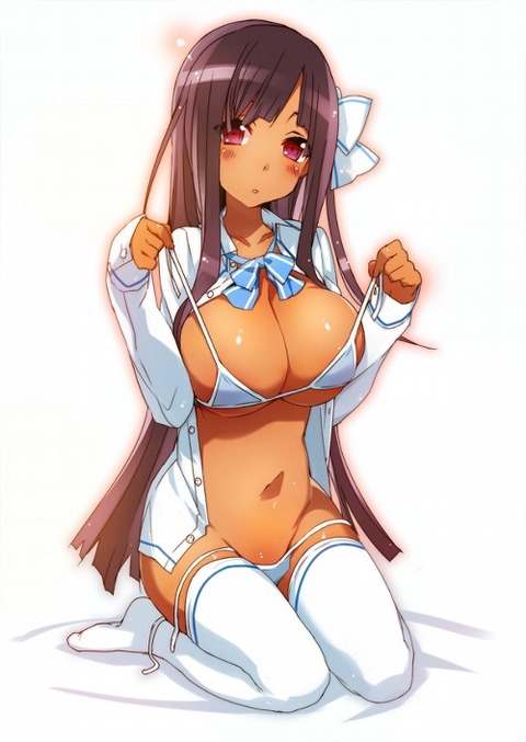 小麦色に焼けたエッチなマーメイドたちとイチャラブSEX 4