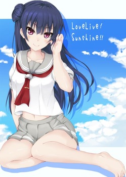 アニメ：「ラブライブ！サンシャイン!!」津島善子ちゃんがエッチなヨハネと契約しちゃいましたね（二次エロ画像） 27