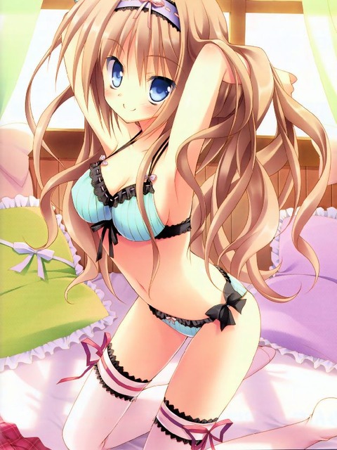 二次エロに下着はマストだなって思うエロ画像