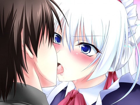 エッチにキスしてるかわいい画像 6
