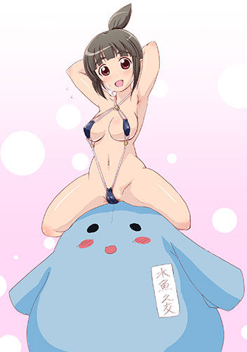 （水着）裸より興奮するキワドい水着エロ画像 12