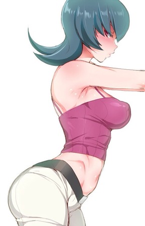 スレンダーな美少女がえっちすぎて困る二次エロ画像 34