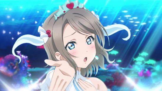 アニメ：「ラブライブ！サンシャイン!!」渡辺曜ちゃんの抱き心地良さそうなムチムチボディと巨乳おっぱい（二次エロ画像） 13