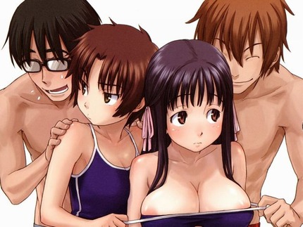 水着：競泳水着、スク水の女の子画像 9