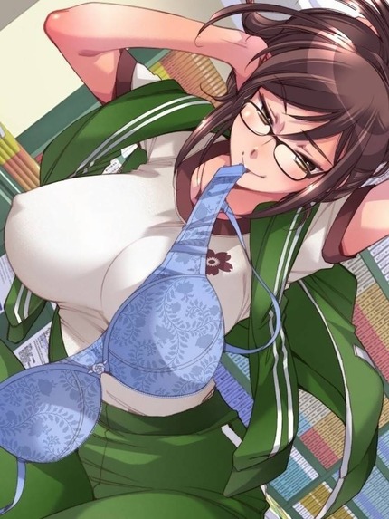メガネの女の子に萌えてなんならヌケるエロ画像 8