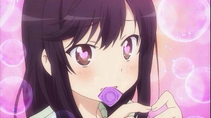 目にハートが宿ってる女の子たち：二次 56