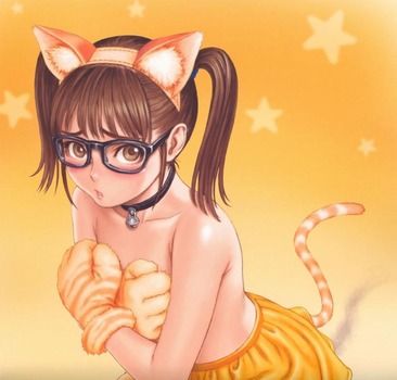 恥ずかしがって赤面、手ブラしてるかわいい女の子の二次画像（78枚） 62