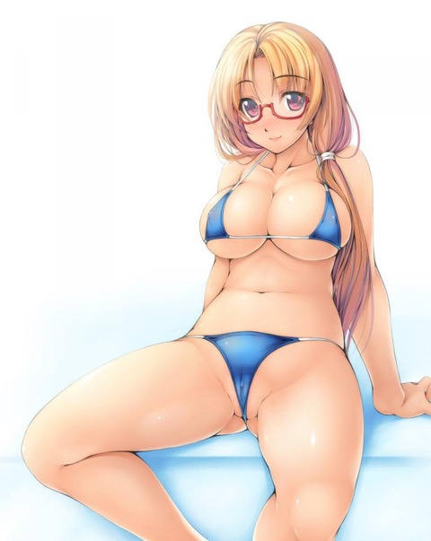 巨乳でメガネの女の子 41