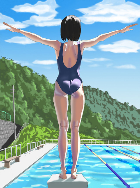 エロい背中の女の子がスゲーヌケる 5