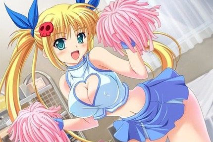 チアガールコスが可愛すぎるえっちな美少女の二次えろ画像まとめ 14