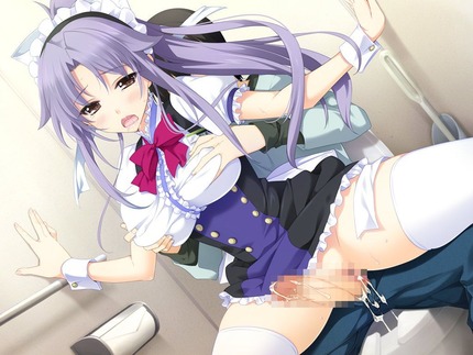 青い髪の女の子がエッチな体験してる二次エロ画像２０ 3